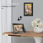 Cornice fotografica WiFi da 10,1 pollici con display touch 1080p per famiglie