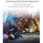 Pemerhati Pusaran 360° Alat Kepala Realiti Maya Telefon Pintar Dengan Kawalan Jauh Bluetooth