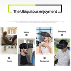 Okostelefon 360 fokos VR szemüveg Bluetooth távirányítóval játékosoknak