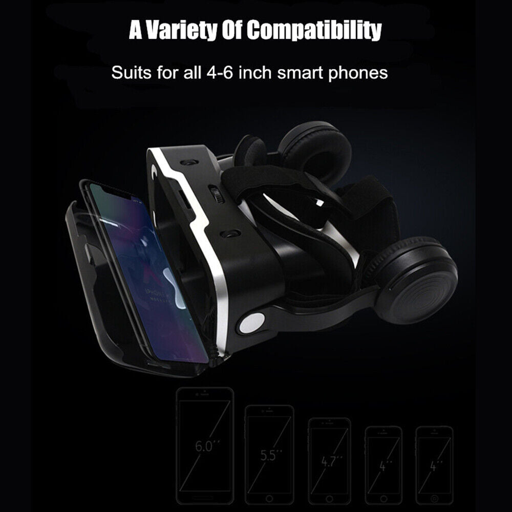 Okostelefon 360 fokos VR szemüveg Bluetooth távirányítóval játékosoknak