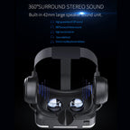 Okostelefon 360 fokos VR szemüveg Bluetooth távirányítóval játékosoknak