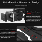 Okostelefon 360 fokos VR szemüveg Bluetooth távirányítóval játékosoknak