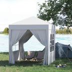 Gazebo Pop Up Tenda Portatile da Esterno per Raduni in Giardino