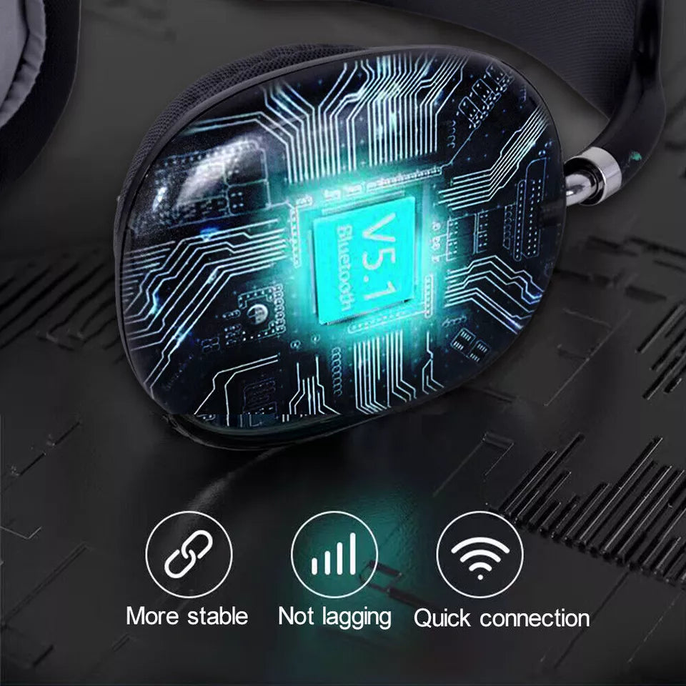 Fon Kepala Bluetooth Quellix Audio Over Ear Dengan Bunyi HiFi Dan Keselesaan ANC Fit