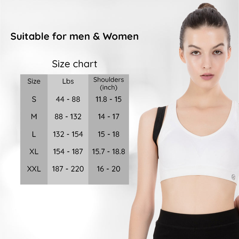 CoreLift 目立たない背中姿勢サポート