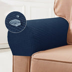 Stretch Armrest Covers – Spandex Covers for Chairs & Armchairs, Set of 2, Bordeaux