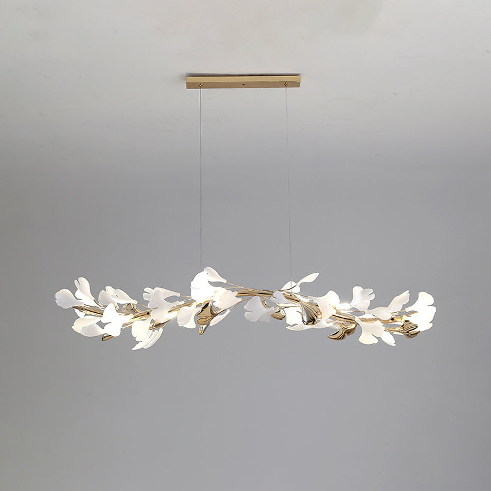 Lustre en céramique CeraLuxe avec 8 DEL chaudes pour intérieurs