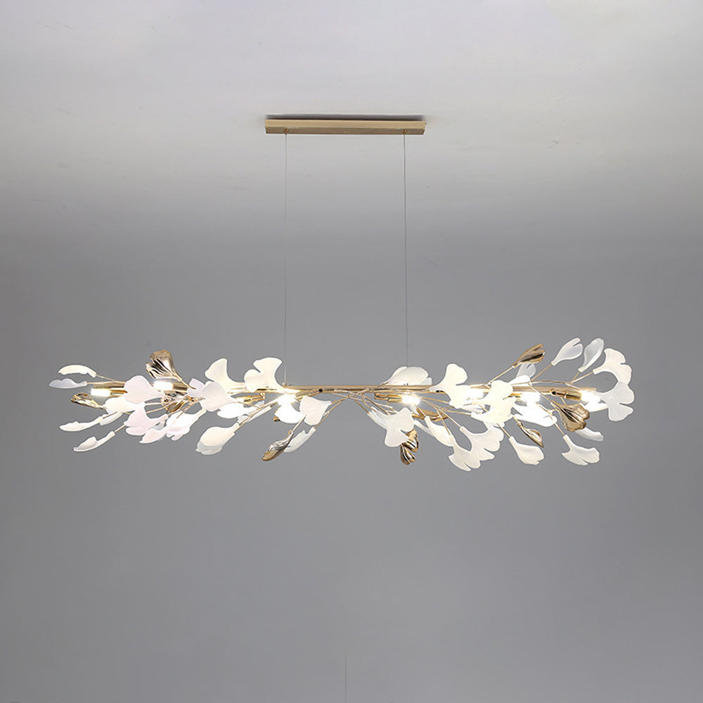 Lustre en céramique CeraLuxe avec 8 DEL chaudes pour intérieurs
