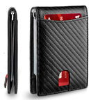 Genuine Leather Theft Protection Card Holder