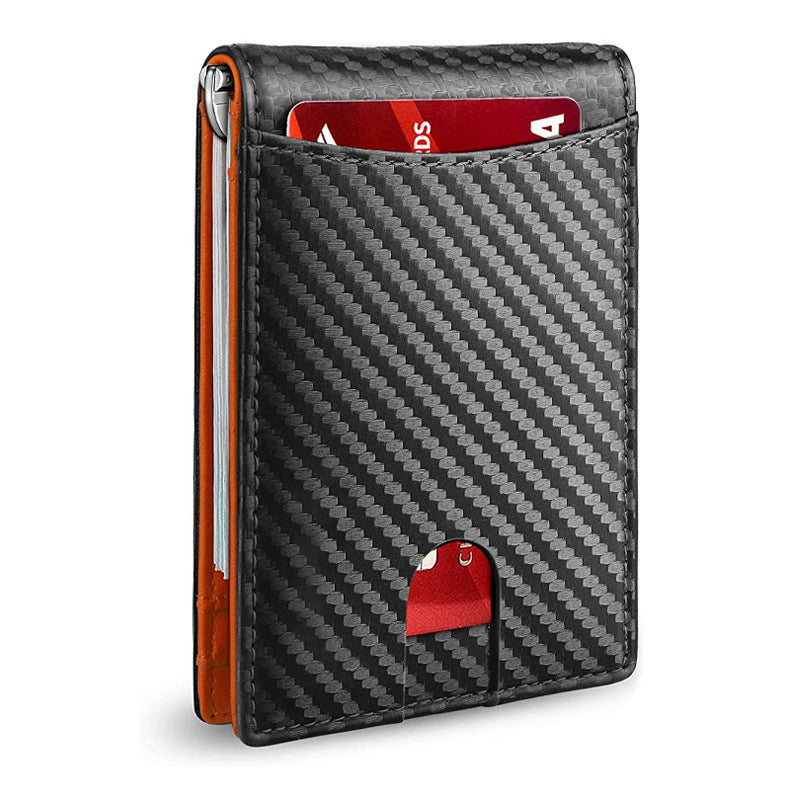 Genuine Leather Theft Protection Card Holder