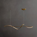 OrbaHalo Rund Metal Lysekrone til Stuer