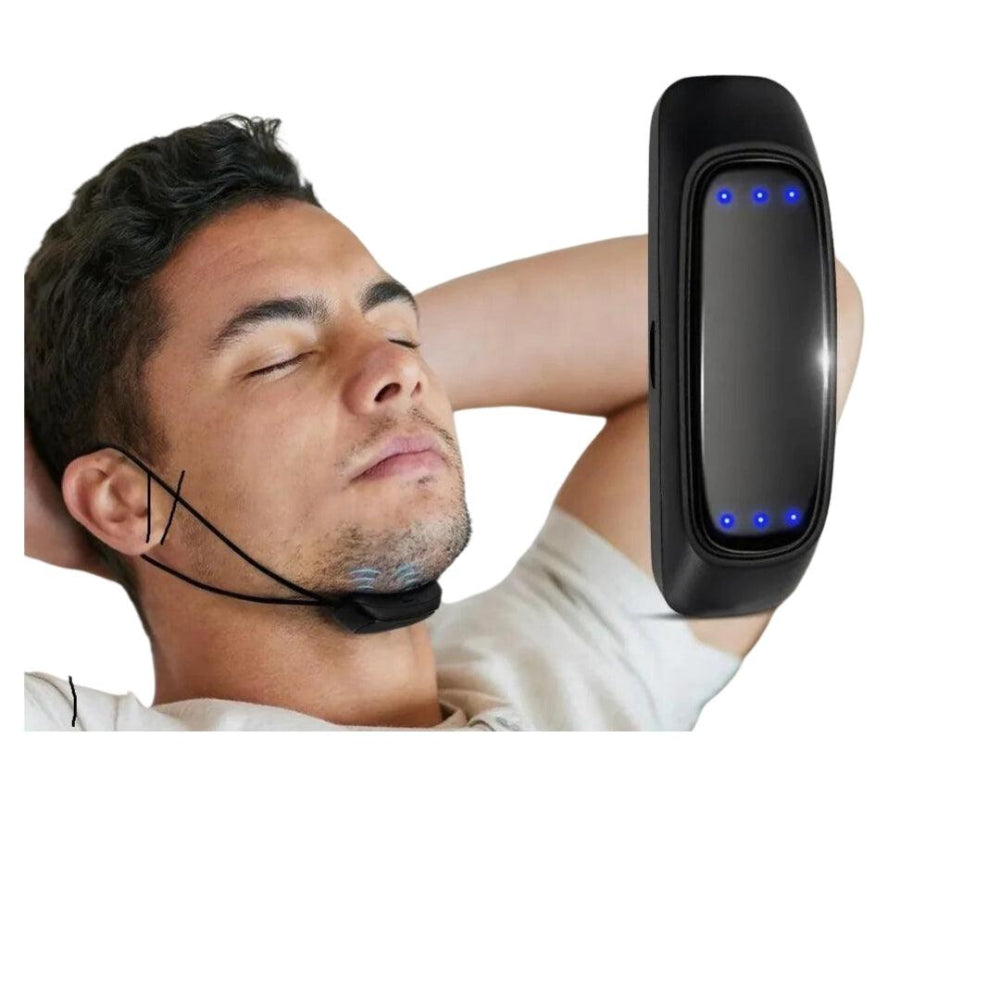 מכשיר לביש EMS להפחתת נחירות SlumberGuard ללילות שקטים וימים רעננים
