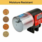 アクアノヴァ 200ml プログラム可能な魚用自動給餌器 防湿ホッパー付き