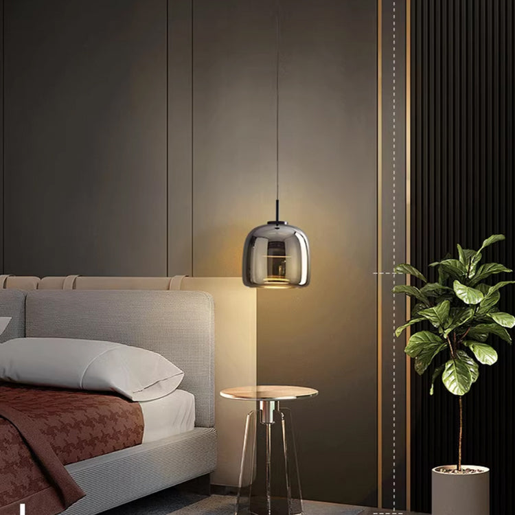 Solenra Black Glass Pendant Light For Modern Interiors
