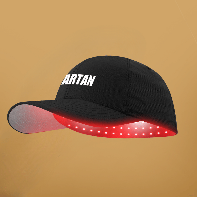 Red LED Light Therapy Cap for Scalp Care & Hair Wellness Routine