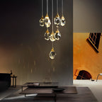 Colgante de cristal en espiral NyraLace para escaleras y pasillos