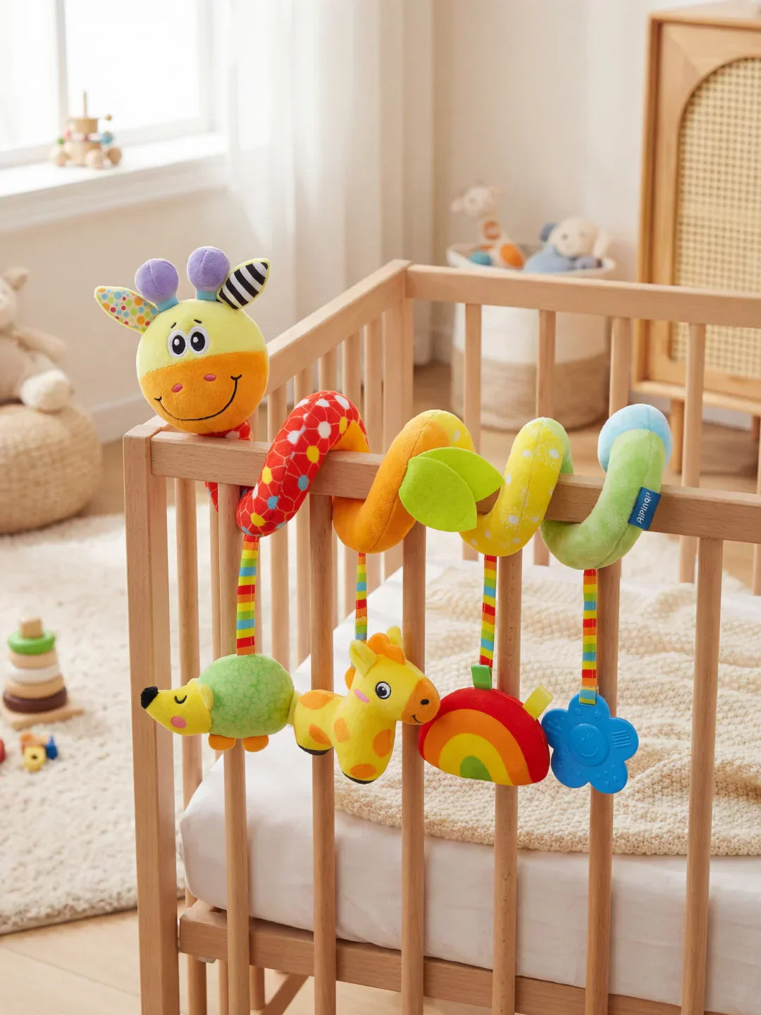Colorful Activity Spiral Toy for Babies and Toddlers