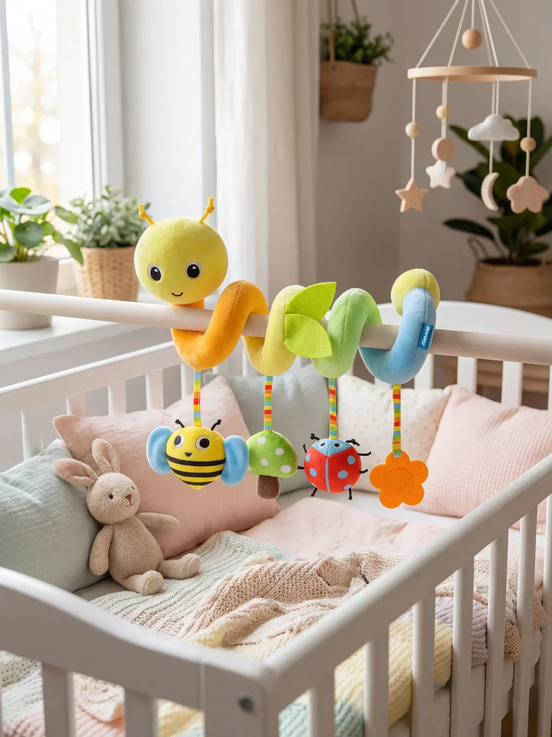 Colorful Activity Spiral Toy for Babies and Toddlers