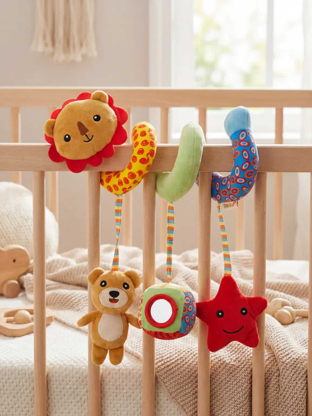 Savane Theme Activity Spiral Toy For Infants And Toddlers