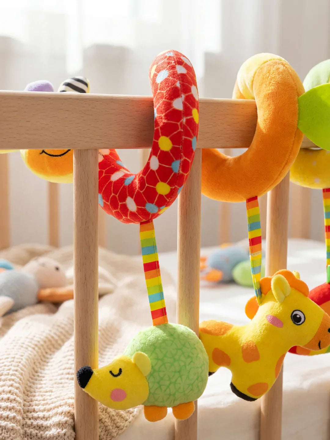 Colorful Activity Spiral Toy for Babies and Toddlers