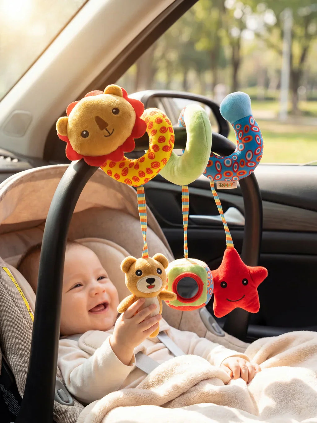 Savane Theme Activity Spiral Toy For Infants And Toddlers