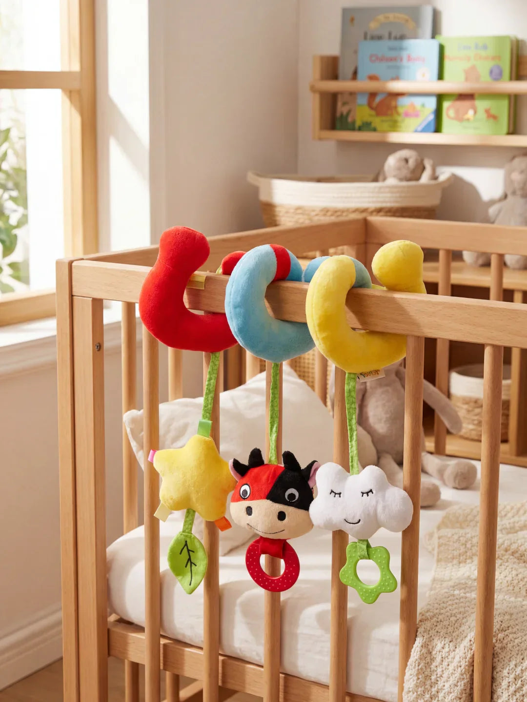 Savane Theme Activity Spiral Toy For Infants And Toddlers