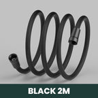 Upgraded explosion-proof braided shower hose – leak-proof