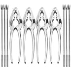 Stainless Steel Kitchen Tools Crackers Picks and Forks Seafood Tools