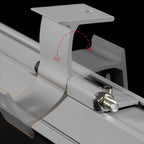 LumaWave LED-vægvaskelys dæmpbare vandtætte aluminium til udendørs brug