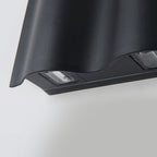 Outdoor Black LED Wall Light Fixture