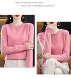 كنزة لييرا سور الصوف والكشمير المحبوكة لفصلي الخريف والشتاء