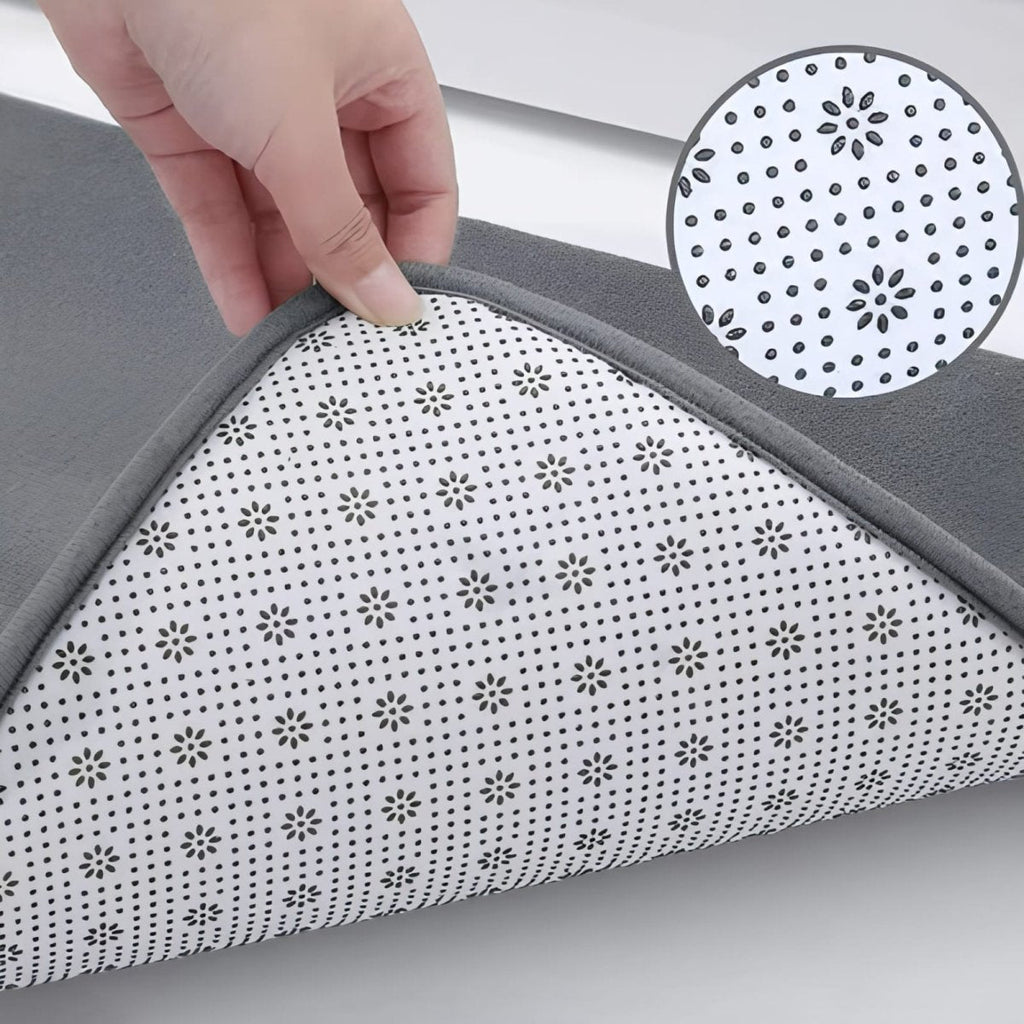 Nova Velvet Tikar Mandi Penyerap Anti Licin Cepat Kering