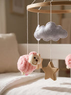 Wooden Baby Mobile For Crib And Nursery Room Decor