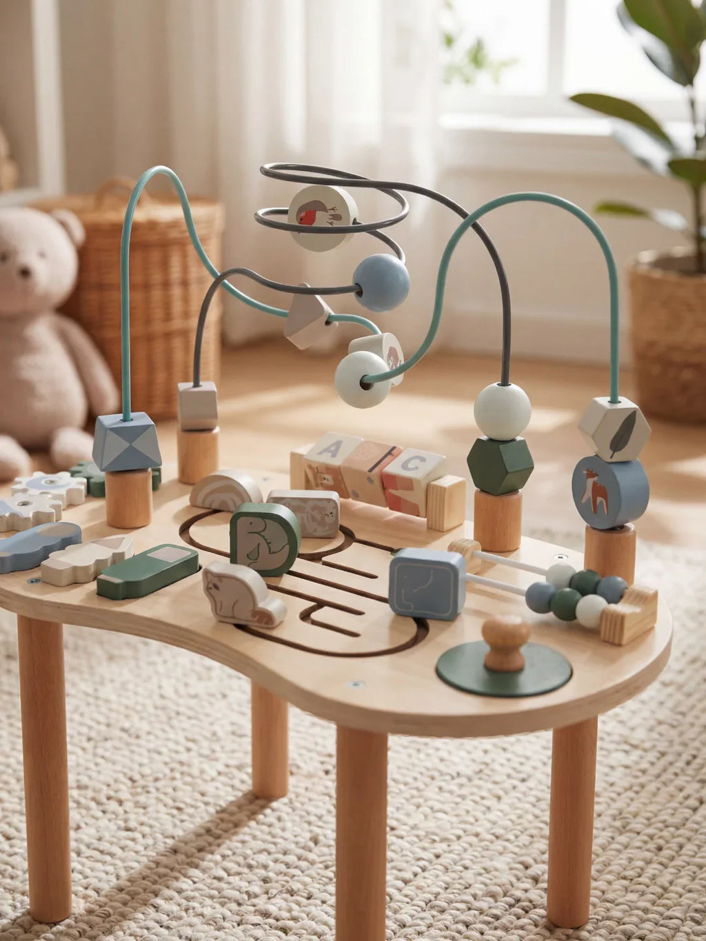 Le P'tit Explorateur Activity Table For Toddlers At Home