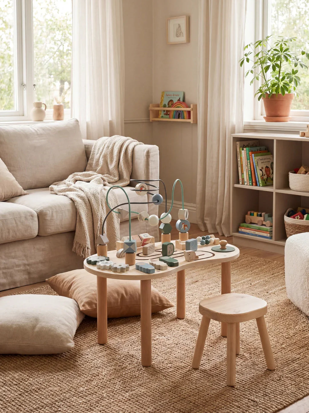 Le P'tit Explorateur Activity Table For Toddlers At Home