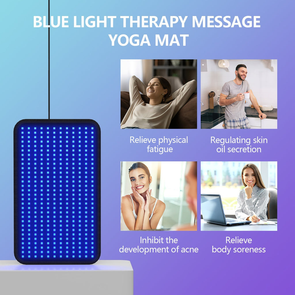 Portable Blue Light Tanning Mat for a Year-Round Sun-Kissed Glow