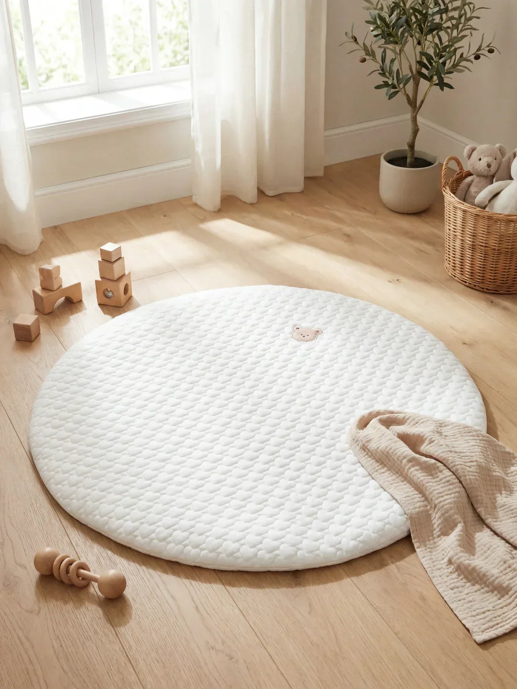 Cotton Cloud Baby Play Mat for Gentle Playtime Sessions
