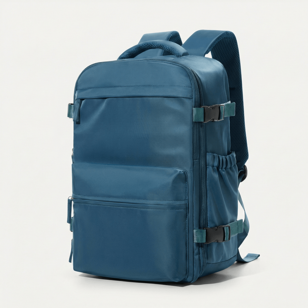 Travel Backpack With Vacuum Compression And Air Pump For Carry-On