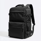 Travel Backpack With Vacuum Compression And Air Pump For Carry-On