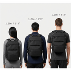 Travel Backpack With Vacuum Compression And Air Pump For Carry-On