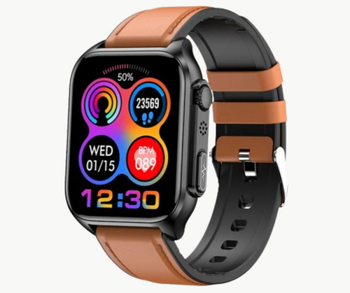 VitaTrack Wellness Smartwatch For Home Monitoring
