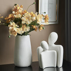 阿斯特拉爱 陶瓷情侣雕像纪念礼品套装