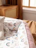 Évinel Cozy Bed Reducer For Baby Crib And Nursery Use