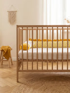 Pelindung Katil Bayi Zebra Kapas Tulen Premium
