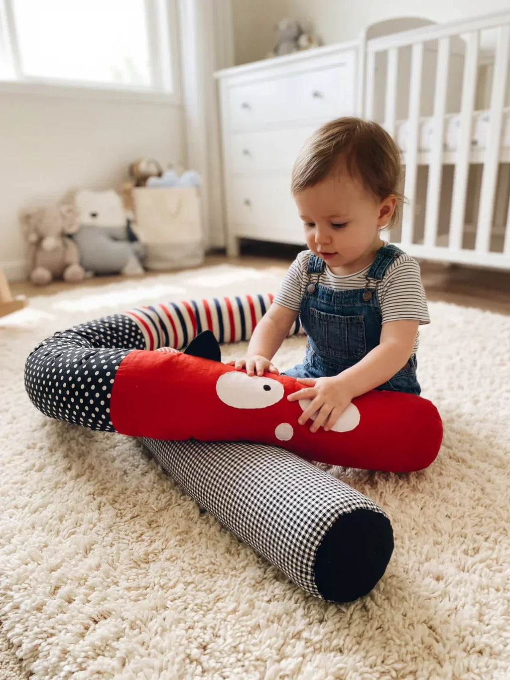 Renard Crib Bumper Bolster For Baby Sleep And Nursery Use