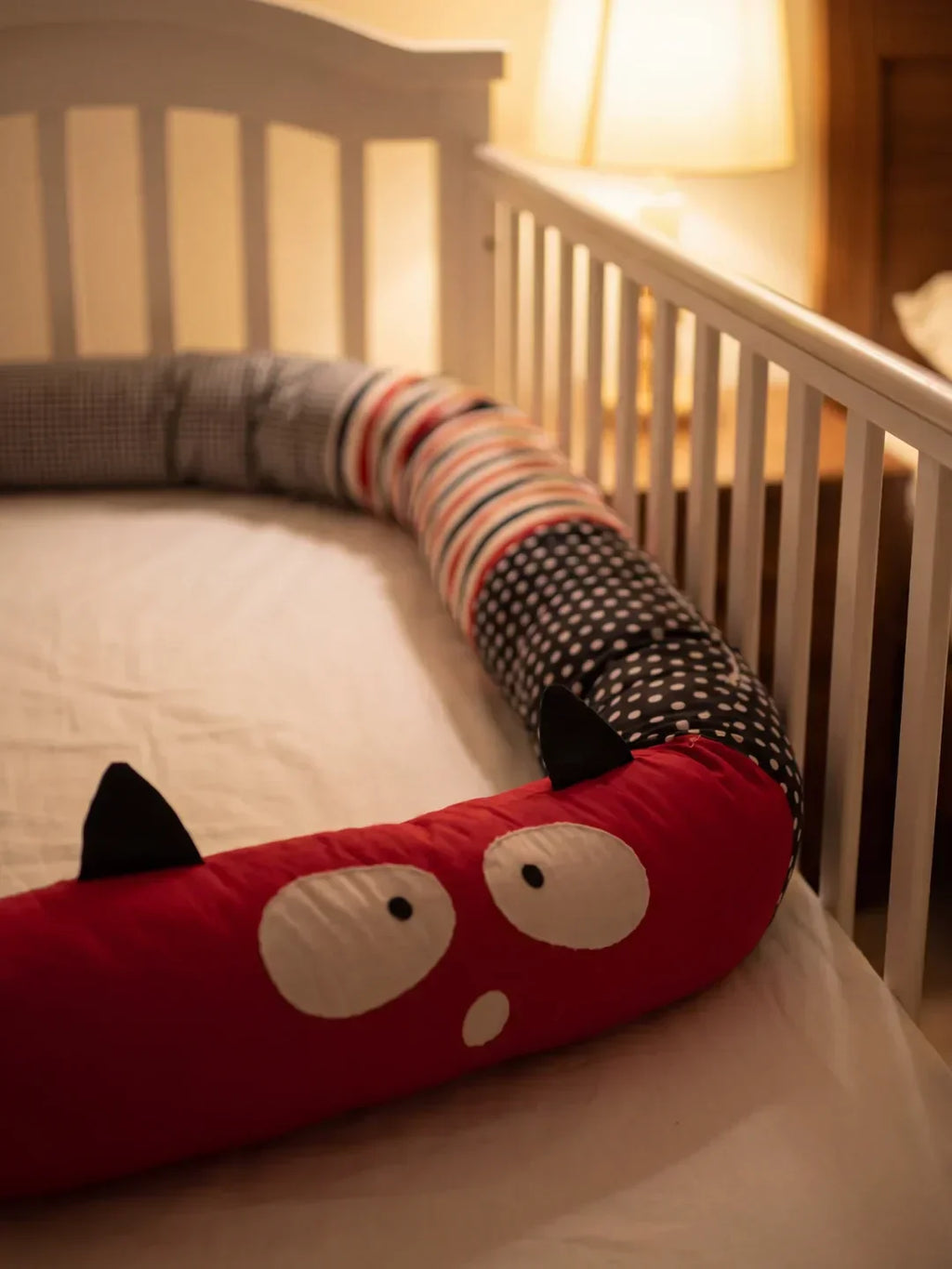 Renard Crib Bumper Bolster For Baby Sleep And Nursery Use