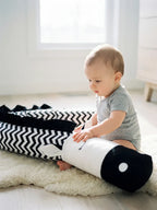 Pelindung Katil Bayi Zebra Kapas Tulen Premium