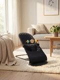 Foldable Baby Bouncer with Interactive Toy Arch