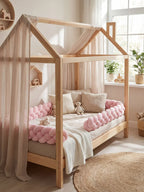Terrakottaflettet sengekant i 4 dele til sikkerhed og hyggelig komfort på børneværelset | petprovac