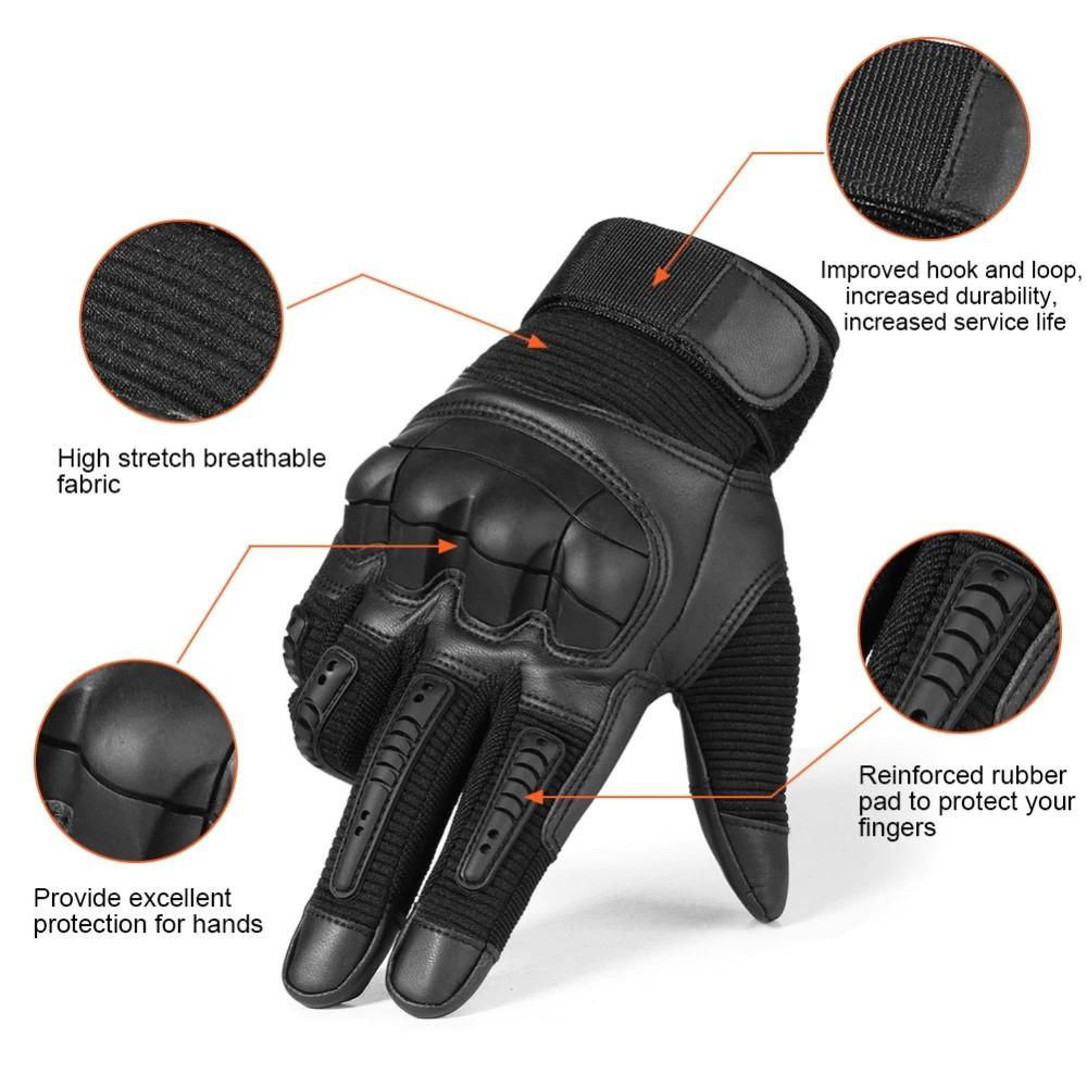Gants tactiques robustes pour une protection des mains lourde en extérieur